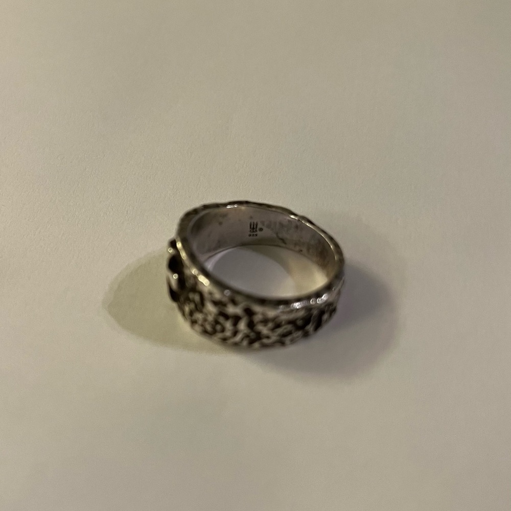 PRICE DROP!!!! James avery hammered cross ring - Picture 6 of 7